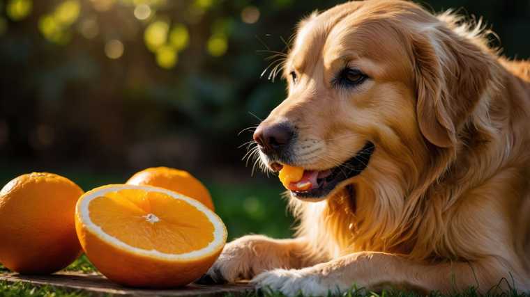 Giving Oranges to Dogs