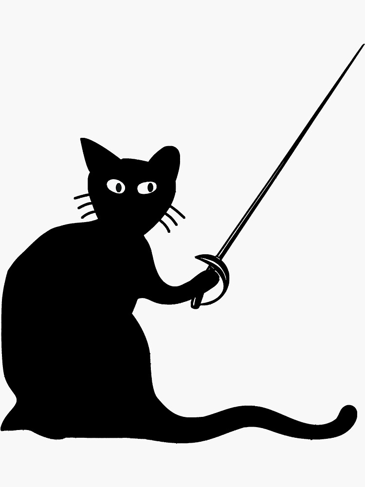 Fencer Cat in Battle Gameplay