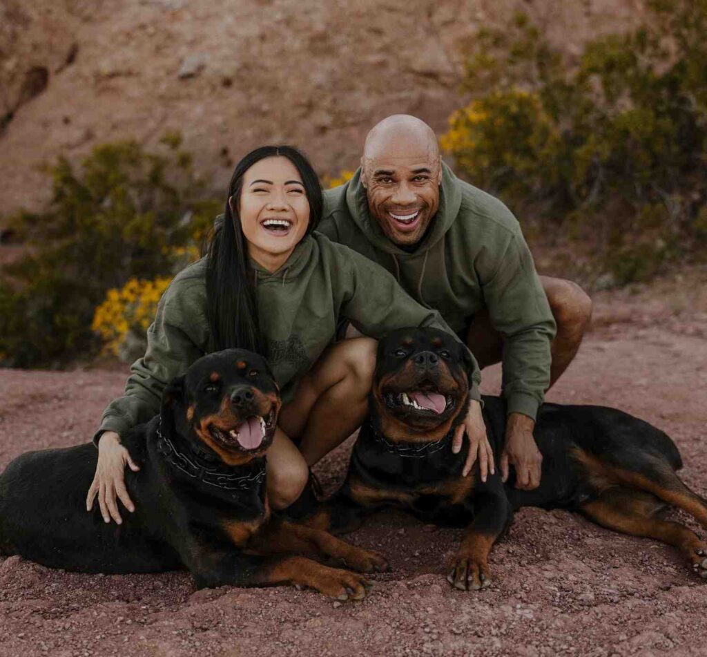 Rottweiler Family Dog